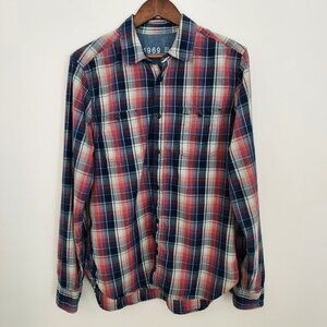 Gap 1969 Cotton Button Down Long Sleeve Casual Shirt